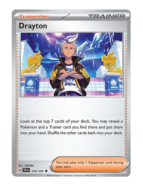 Drayton #174/191 - Surging Sparks