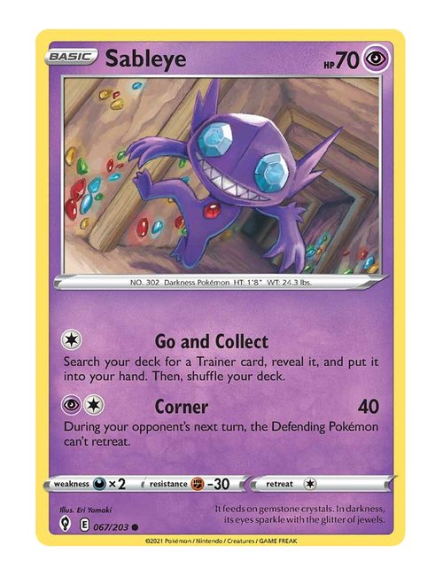 Sableye #067/203 - Evolving Skies