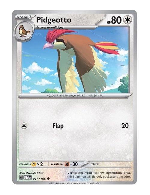 Pidgeotto #017/165 - 151