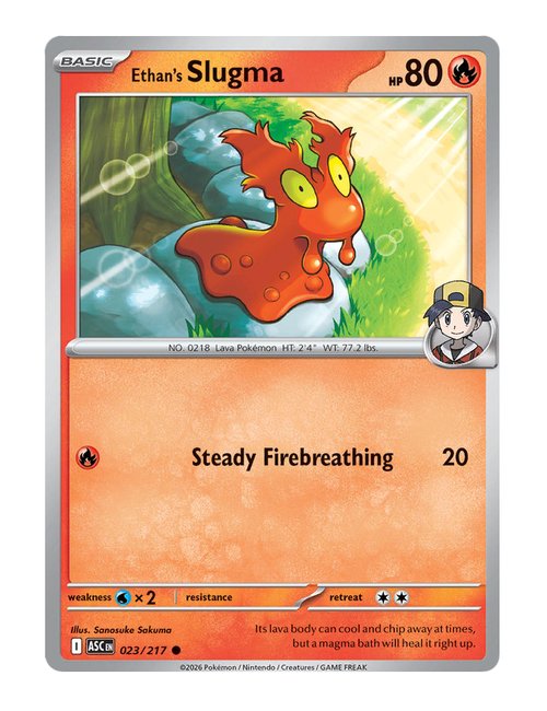 Ethan's Slugma #023/217 - Ascended Heroes
