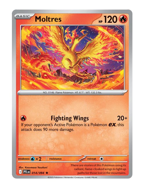 Moltres #014/094 Holo - Phantasmal Flames