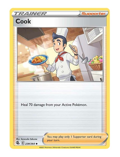 Cook #228/264 - Fusion Strike