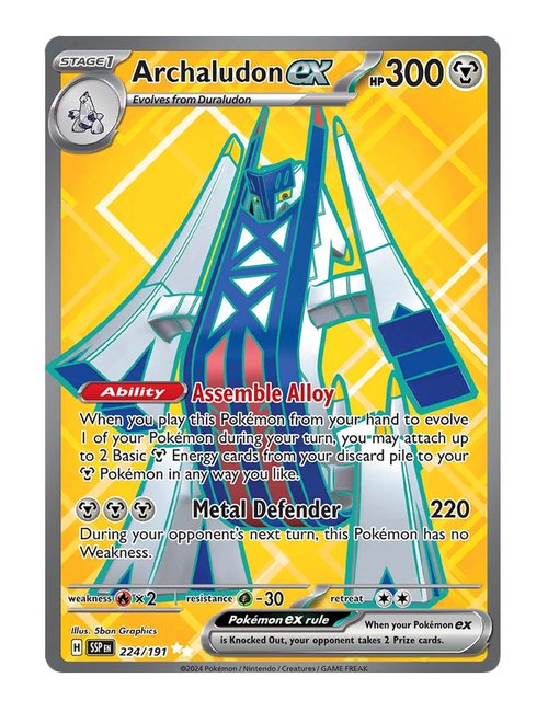 Archaludon ex #224/191 - Surging Sparks