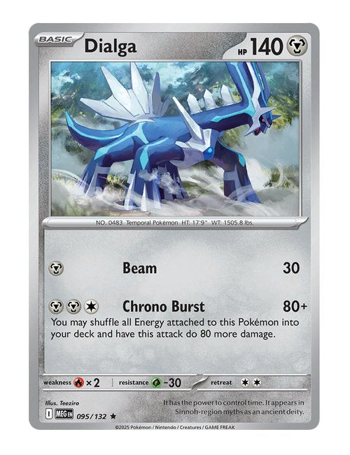 Dialga #095/175 Holo - Mega Evolution