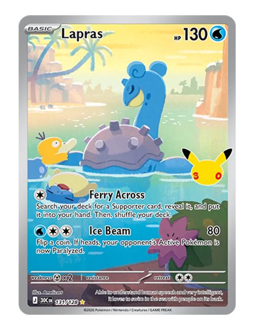 Lapras #131 - 30th Celebration