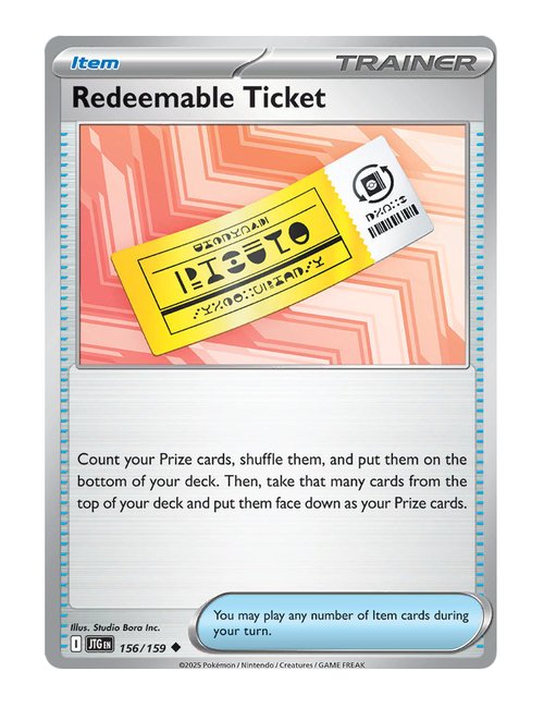 Redeemable Ticket #156/159 - Journey Together