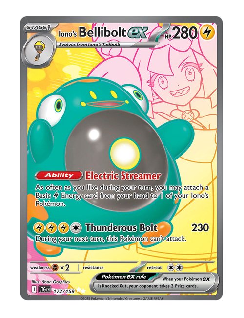 Iono's Bellibolt ex #172/150 - Journey Together
