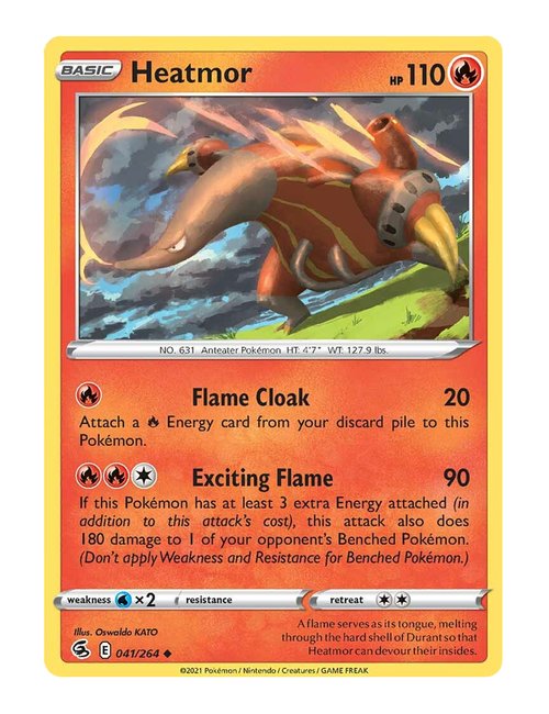 Heatmor #041/264 - Fusion Strike