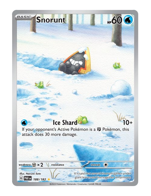 Snorunt #188/182 - Paradox Rift