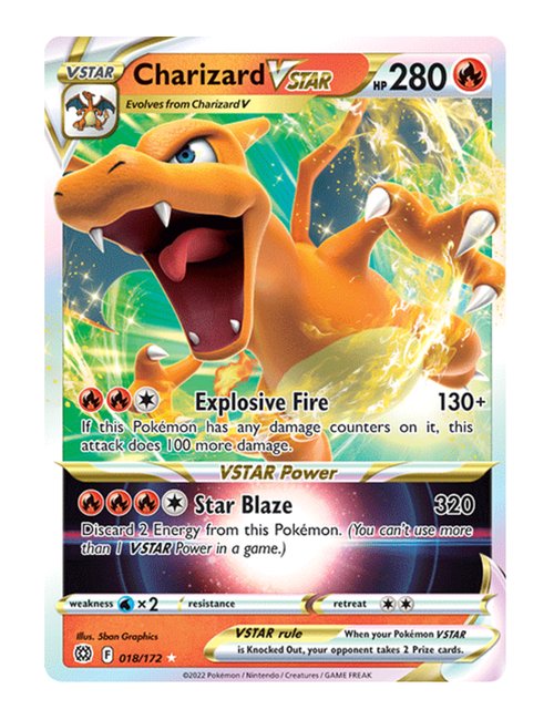 Charizard VSTAR #18/172 - Brilliant Stars