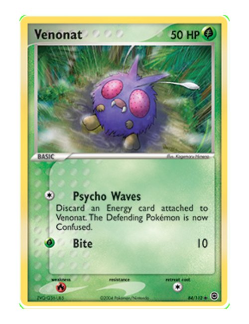 Venonat #84/116 - FireRed LeafGreen