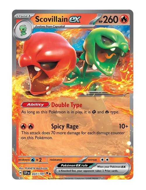 Scovillain ex #037/191 - Surging Sparks
