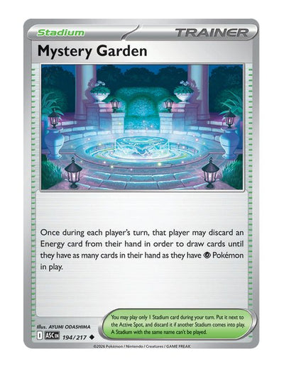 Mystery Garden #194/217 Reverse Holo - Ascended Heroes