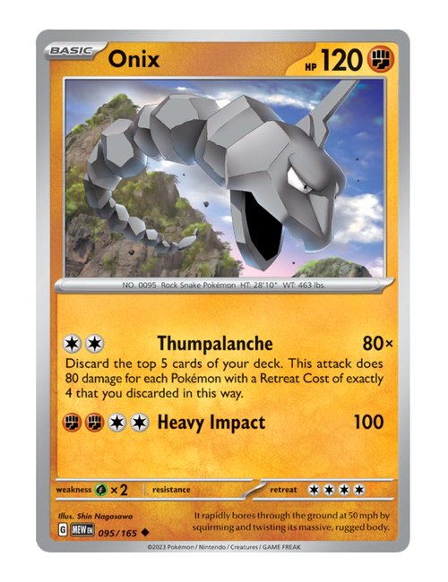 Onix #095/165 - 151