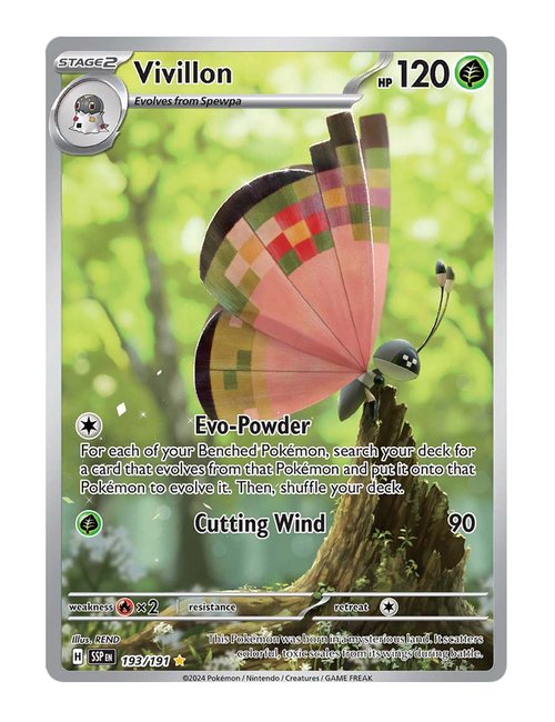 Vivillon #193/191 - Surging Sparks