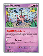 Mr. Mime #122/165 Reverse Holo - Japanese 151