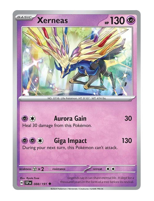 Xerneas #88/191 Reverse Holo - Surging Sparks
