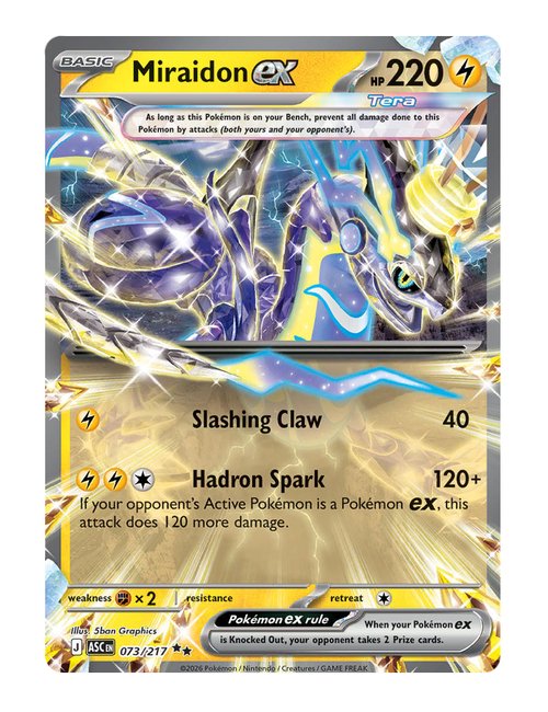 Miraidon ex #073/217 - Ascended Heroes