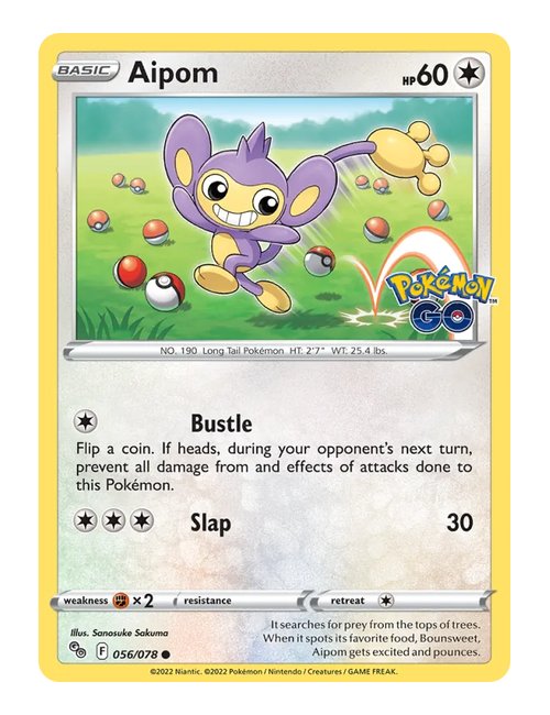 Aipom #56/078 - Pokemon GO