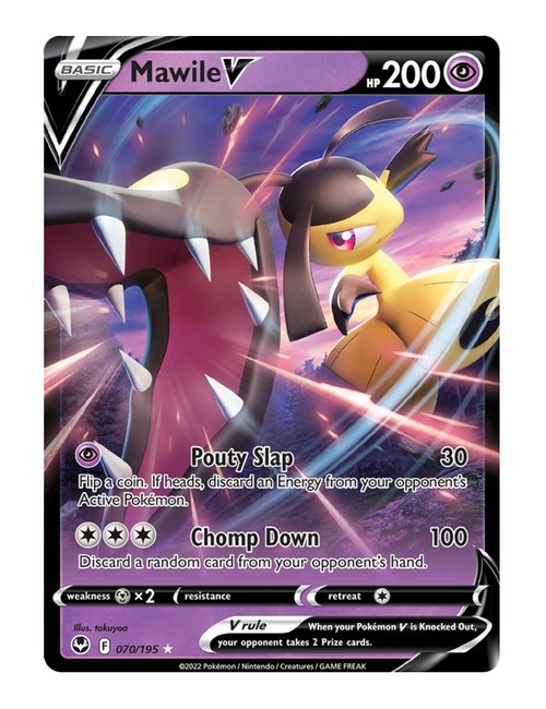 Mawile V #70/195 - Silver Tempest