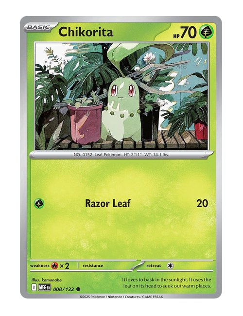 Chikorita #008/175 - Mega Evolution