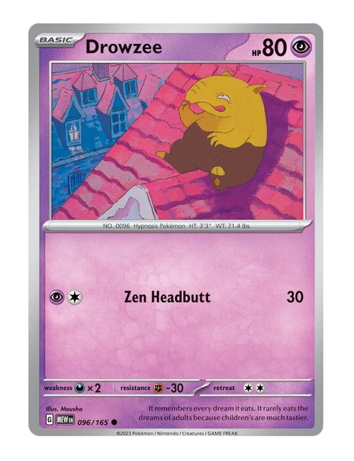 Drowzee #096/165 - 151