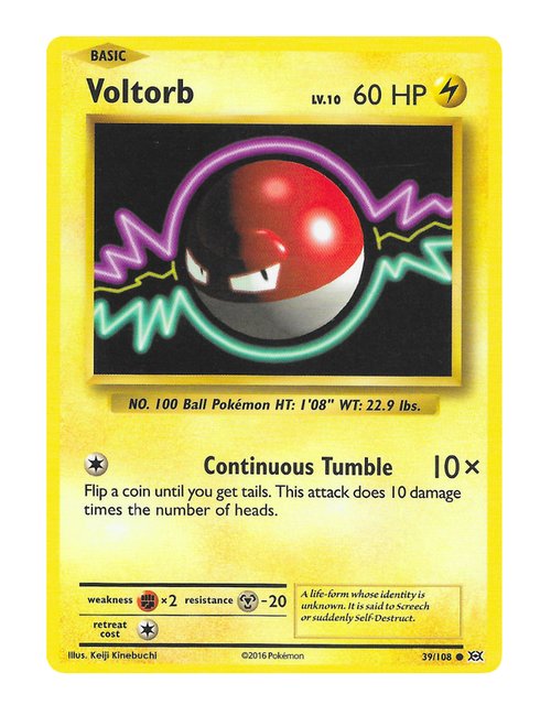 Voltorb #039/108 - Evolutions