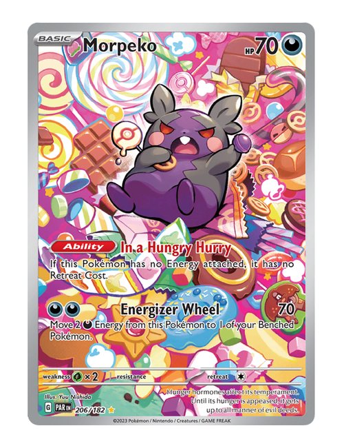 Morpeko #206/182 - Paradox Rift