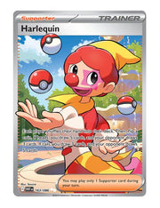 Harlequin #163/086 - White Flare