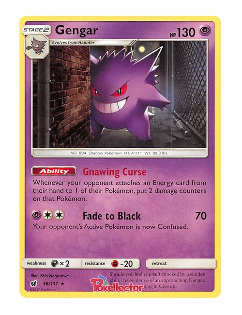 Gengar #38/111 - Crimson Invasion