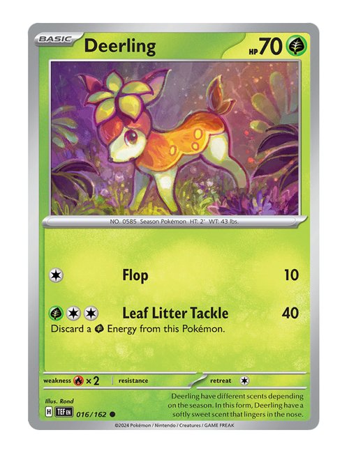 Deerling #16/162 - Temporal Forces