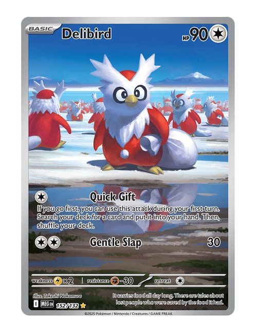 Delibird #152/132 - Mega Evolution