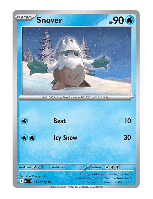Snover #035/175 - Mega Evolution