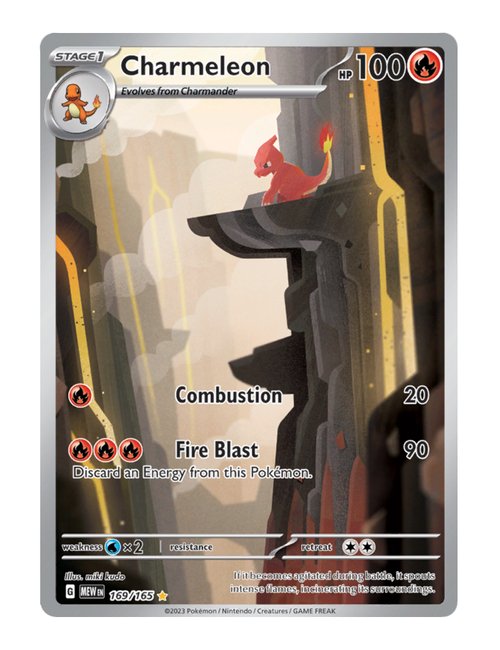 Charmeleon #169/165 - 151