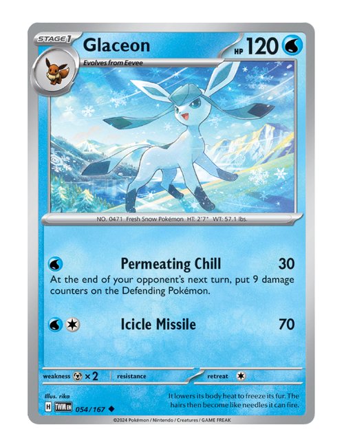 Glaceon #054/167 - Twilight Masquerade