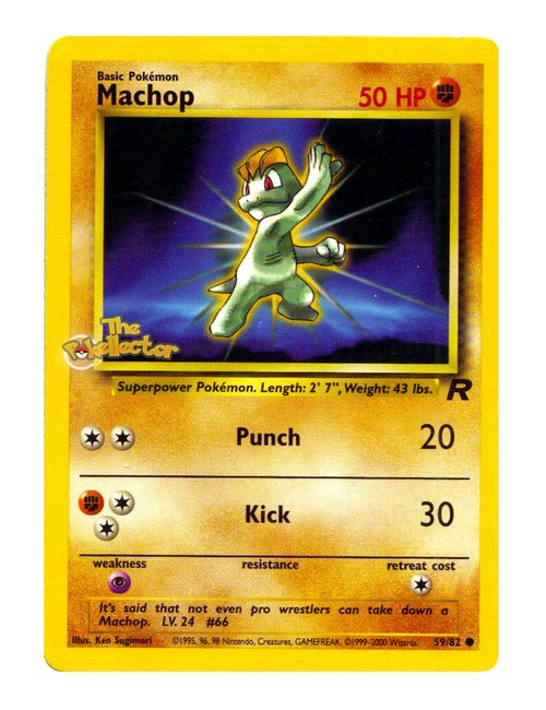 Machop #59/082 - Team Rocket