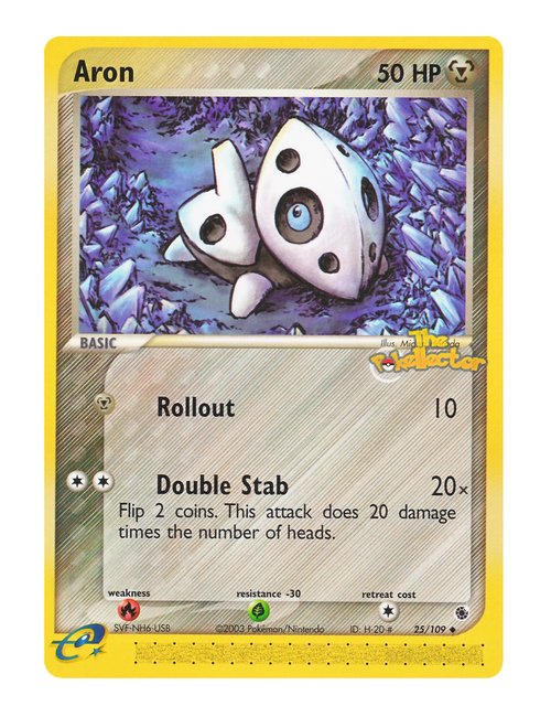 Aron #25/109 - Ruby Sapphire
