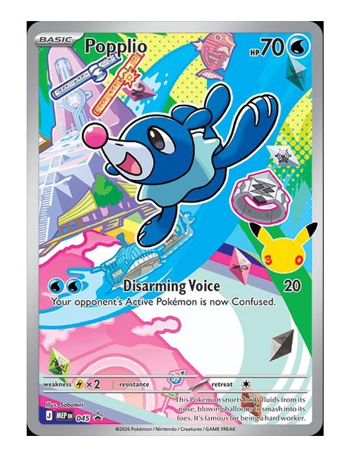 Popplio #45 Promo - Promo