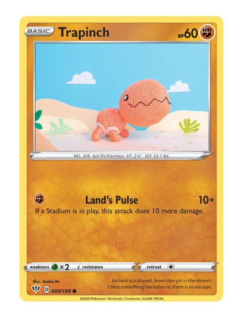 Trapinch #089/189 - Darkness Ablaze