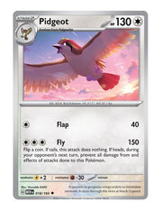 Pidgeot #018/165 Reverse Holo - 151