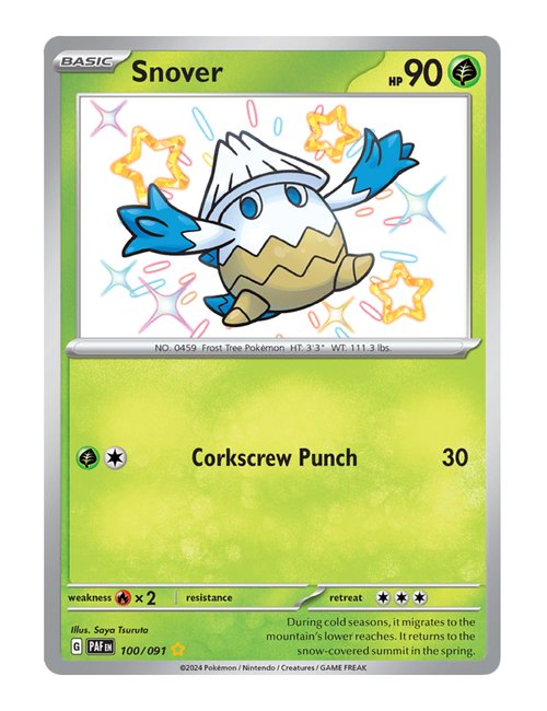 Snover #100/091 - Paldean Fates