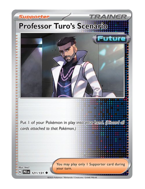 Professor Turo's Scenario #121/181 - Prismatic Evolutions