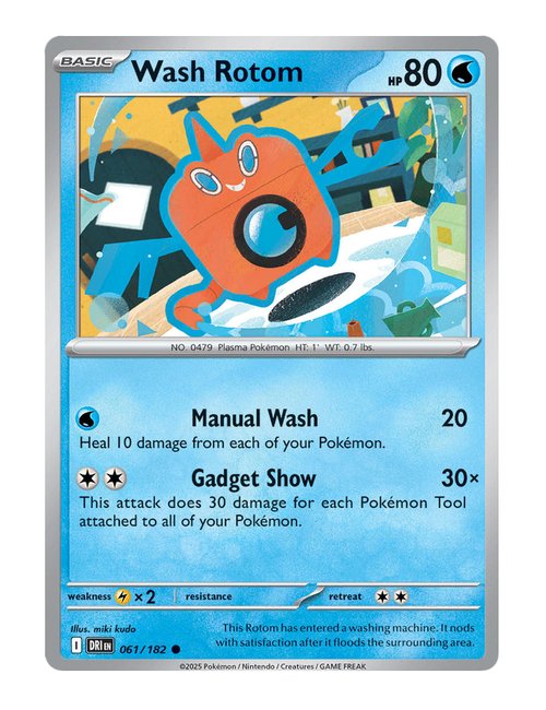 Wash Rotom #061/182 - Destined Rivals