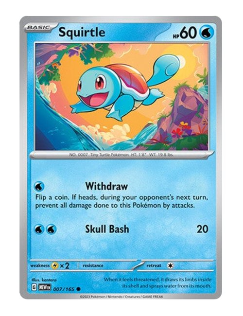 Squirtle #007/165 - 151