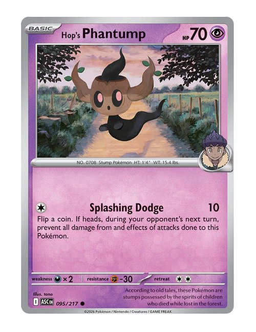 Hop's Phantump #95/150 - Ascended Heroes