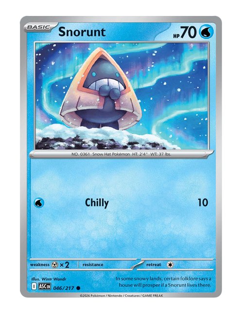Snorunt #046/217 Reverse Holo - Ascended Heroes