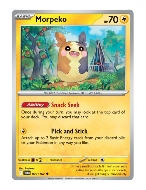 Morpeko #072/167 - Twilight Masquerade