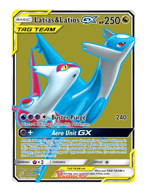Latias & Latios GX #169/181 - Team Up