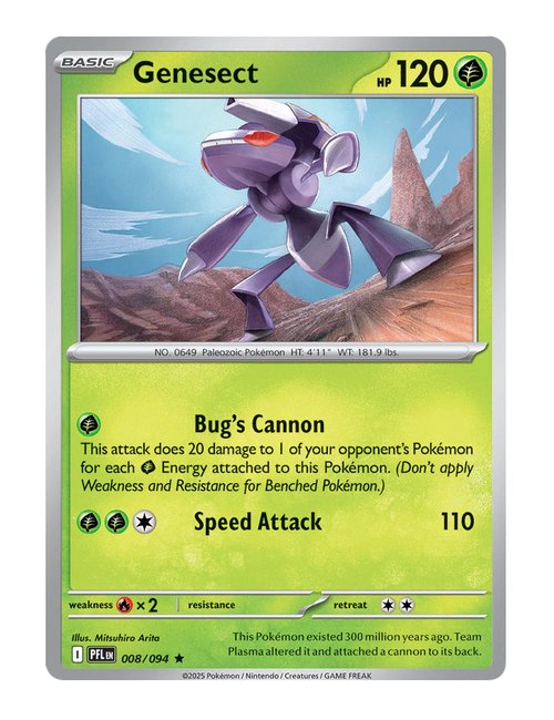 Genesect #008/094 Holo - Phantasmal Flames