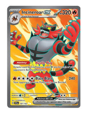 Incineroar ex #187/162 - Temporal Forces